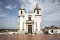 Sao Joao Baptista church in Monforte town, District of Portalegre, Portugal Royalty Free Stock Photo