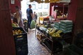 Typical grocery store at Municipal Market in Sao Joao del Rei, Brazil