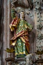 Sao Joao Evangelista John the Evangelist Sculputure by Aleijad Royalty Free Stock Photo