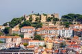 Sao Jorge Castle, Lisbon Royalty Free Stock Photo