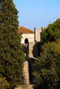 Sao Jorge Castle Lisbon St. George Royalty Free Stock Photo