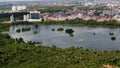 Sao Luis Maranhao at Northeast Brazil. Landmark of historic city. Royalty Free Stock Photo