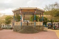 A view of the Gazebo in the Square Dr. Oswaldo Cruz, historic center of Sao