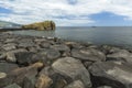 Sao Miguel island coast, the Azores in the Atlantic ocean. Nature. Royalty Free Stock Photo