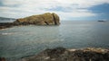 Sao Miguel island coast, the Azores in the Atlantic ocean Royalty Free Stock Photo