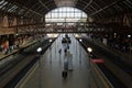 inside the Luz Station in Sao Paulo city Royalty Free Stock Photo