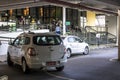 Taxi stand at the entrance to the Holiday Inn Anhembi Hotel, in the north of SÃÂ£o Paulo