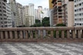 Sao Paulo/Brazil: cityscape, streetview, avenue in downtown Royalty Free Stock Photo