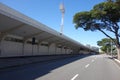 Sao Paulo/Brazil: Congonhas airport, outside view