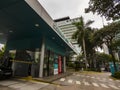 Entrance and facade of Germany Hospital Oswaldo Cruz