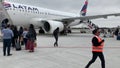 Video of a Latam aircraft at Congonhas Airport