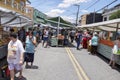 Traditional street fair of Sao Paulo city