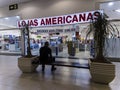 Entrance of Lojas Americanas, the brazilian chain of department stores