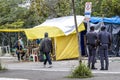 Bolsonaristas demonstrations dismantle the tents after the court order of the Federal Supreme Court Minister