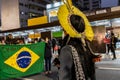 Protesters returned to the streets in Paulista Avenue against President Jair Bolsonaro