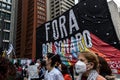 Protesters returned to the streets in Paulista Avenue against President Jair Bolsonaro