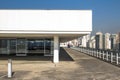 Terrace of Modern Museum of Art Royalty Free Stock Photo