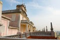 SAO PAULO, BRAZIL - MAY 10, 2019: Castle on the top of the Martinelli Building, Sao Paulo Royalty Free Stock Photo