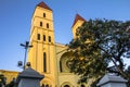 Facade of Basilica of Our Lady of Penha Royalty Free Stock Photo