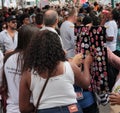 Sao Paulo/Sao Paulo/Brazil - may 15 2019 popular political manifestation against lack of budget on education affecting