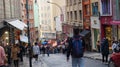 SAO PAULO, BRAZIL - MAY 16, 2019: Visiting the March 25th Street a popular shopping street in the central zone of SÃÂ£o Paulo, Royalty Free Stock Photo