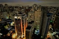 Sao Paulo Brazil nighttime skyline
