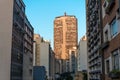 Sao Paulo, Brazil. Panoramic view of the famous skyscraper Italia Building Edificio Italia, in Sao Paulo, Brazil Royalty Free Stock Photo