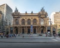 Municipal Theater of Sao Paulo - Sao Paulo, Brazil Royalty Free Stock Photo