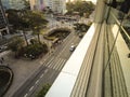 Raffic of Vehicles in Paulista Avenue