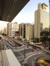 Raffic of Vehicles in Paulista Avenue