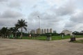 Sao Paulo, Brazil: Villa Lobos Park Royalty Free Stock Photo