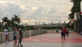 Sao Paulo, Brazil: Villa Lobos Park, basketball area Royalty Free Stock Photo