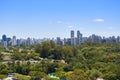 Sao Paulo city, Brazil. Ibirapuera Park Royalty Free Stock Photo