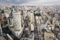 Sao Paulo Cityscape, Brazil Royalty Free Stock Photo