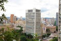 Sao Paulo Cityscape Downtown with Anhangabau Valley, Brazil Royalty Free Stock Photo