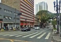 Sao Paulo downtown on a Sunday.