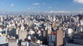 Sao Paulo skyline Royalty Free Stock Photo