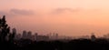 Sao Paulo Sunset Royalty Free Stock Photo