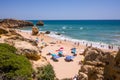 Sao rafael beach in albufeira, Algarve region, portugal