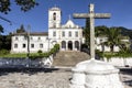 Facade of the Convent Our Lady of Amparo, built in 1637 and restored in 1934 on Sao Francisco beach