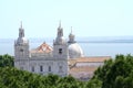 Sao Vicente De Fora Monastery in Lisbon Royalty Free Stock Photo