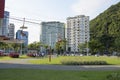 Chairlift of Sao Vicente SP Brazil