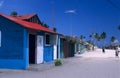 Saona island village- Dominican republic Royalty Free Stock Photo