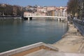 Saone river banks