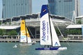 SAP Extreme Sailing Team racing Team Aberdeen Singapore at Extreme Sailing Series 2013