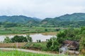 Sapa landscape in Lao Cai Vetnam Royalty Free Stock Photo