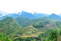 Sapa landscape in Lao Cai Vetnam Royalty Free Stock Photo