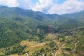 Sapa landscape in Lao Cai Vetnam Royalty Free Stock Photo