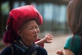 Red Dao hilltribe woman, Sapa