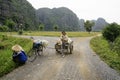 Sapa, Vietnam - July 18, 2013; Vietnamese farmers and fishermen in rural villages